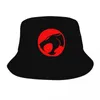 Береты Thundercats с логотипом, шляпа-ведро из мультфильма аниме, пляжная шляпа, вещи для рыбалки, рыбацкие шапки для кемпинга, подростковые сессионные шляпы, складные
