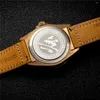 Relojes de pulsera 2023 IPOSE IXDAO Bronce Vintage Hombres Reloj mecánico automático PT5000 Lujo Zafiro Resistente al agua C3 Reloj Reloj Hombre