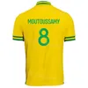 23 24 Club FC Soccer Nantes Jersey 31 Mohamed 27 Simon 5 Chirivella 21 Castelletto Mollet Moutoussamy Coco Douglas Merlin Pierre-Gabriel Bamba Football Shirt Kits Kits