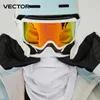 Лыжные очки VECTOR Двухслойные магнитные очки Защита от запотевания UV400 Сноуборд для мужчин и женщин Ударопрочность с маской 231023
