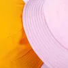 Berets Solid Panama Hat For Men Women Pure Color Simple Hip Hop Cap Black White Pink Yellow Purple Beige Sunscreen Bucket Hats YY169