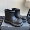 Balencigaa Luxury Balenicass Platform Designer Best Quality Paris Letter Boots Rain Boots Migne Novelty Chaussures imperméables