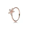 Anneaux de bande Homod mode best-seller coeurs noués bague pour femme couleur or Rose Zircon coeur femme bague de rencontre bijoux