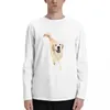 Heren Polo Golden Retriever Doggo Lange Mouw T-shirts Anime T-shirt Grafische T-shirt Leuke Tops Mannen Grafische Shirts