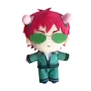 Plush Dolls Anime The Disastrous Life of Saiki K. Saiki Kusuo Cosplay Doll Plush Stuffed Cushion Throw Pillow Toy Boy Girl's Xmas Gift 231023