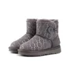 Designer laarzen Snowboots Hoge laarzen Kwaliteit Heren Dames Laarzen Halve laars Klassieke stijl Schoenen Winter Herfst Snowboots Nylon canvas laarzen Maat 35-43 111