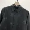 Tasarımcı Erkek İş Gömlekleri Moda Lüks Rahat Gömlek Klasik Ceket Uzun Kollu Parti Erkek Kıdemli Beyaz Siyah Giysiler Top Bahar ve Sonbahar Asya Boyut ZPM-XXXL 01