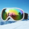 Skibril Unisex Bril Dubbele lagen Beschermend Anti-condens Winddicht UV-bescherming voor Heren Dames Sneeuwscooter Schaatsen 231023