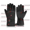 Sports Gloves Winter motorcycle electric heating gloves touch screen charging and heating gloves mountain bike off-road gloves 231023