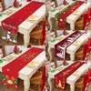 Christmas Decorations Christmas Table Runner Merry Christmas Decorations 2023 For Home Tablecloth Navidad Noel Kerst Xmas Gifts New Year 2024 NatalL23/10/14