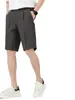 Heren Shorts 2023 Koreaanse Stijl Mannen Bijpassende Riem Knielange Effen Korte Broek Zomer En Lente Casual Straight Bermuda Z31