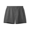 Underbyxor herrar boxare shorts sömn bottnar casual bomull underkläder trosor loungewear andningsbara lösa stammar boxarehorts 4xl