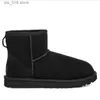 Boots 2023 Man Winter Snow Ankler Tasman Women Ultra Mini Sheepskin Fur Wool Boots luxury Brand Men Shoes Designer Tazz Slippers bot T231023