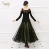 Bühnenkleidung Frauen Ballsaal Tanz Performance Kostüme Modernes Standard Ballkleid Mädchen Walzer Tango Uniformen LYQ16031