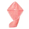 Towel Women Absorption Turban Wrap Head Bathroom Accessories Bath Hats Dry Hair Cap Quick DryingTowel Shower Caps