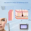 Appareils de soins du visage Analyseur de détection de follicules pileux du cuir chevelu Diagnostic de la peau tout-en-un Analyseur de cheveux Écran LCD haute définition Maison numérique 231021