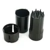 Plastic bottle cigarette grinder three layer 2 in 1 tobacco leaf storage tank multi color plastic grinding box