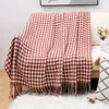 Blankets Thousand-bird Fringe Hair Blanket Summer Air Conditioning Thin S Duvet Cover Bedspread Winter Warm Sheets