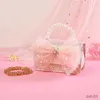 Handbags Children Wallet New Small Bag Cute Girl Classic Coin Purse Handbag Flower Beading Princess Kid Money Bag Baby Shoulder Bag