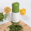 Ferramentas de vegetais de frutas Chopper Aço inoxidável Herbal Spice Mill salsa e vegetais fáceis de usar a ferramenta de cozinha 231023