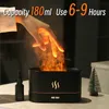 Ätherische Öle Diffusoren Kinscoter Aroma Diffusor Luftbefeuchter Ultraschall Cool Mist Maker Fogger Led Öl Flamme Lampe Difusor 231023