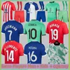 Fans Spieler Atletico Madrids Fußballtrikots GRIEZMANN 23 24 120-jähriges Jubiläum 2023 2024 M.LLORENTE KOKE SAUL Correa LEMAR Fußballtrikot Herren Kinder Kit Uniformen