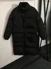 Gilets pour hommes Haut de gamme Femmes Hiver Lettres de luxe Noir Blanc Pain Long Coton Veste Chaud À La Mode Pur Coton Y2k Vêtements Manteau 231023