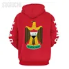 Sweats à capuche pour hommes unisexe 3D sweat à capuche drapeau de l'irak hommes femmes Polyester Harajuku sweat pull décontracté Cool