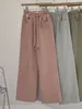 Jeans da donna Blu a vita alta Pantaloni larghi a gamba larga Pantaloni streetwear Y2k Moda 2023 Vintage Casual Denim allentato Mamma