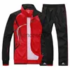 Męskie dresy męskie dresowe dresowe dresy biegowe jogging sportowy sport fitness 2 sztuki kurtka + brespants Basketball Football Track Suits J231023