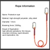 Climbing Harnesses Aerial Work Safety Belt Full Rope Outdoor Rock Climbing Anti-fall Protection Equipment for Electrician Construction 231021