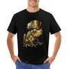 Polos para hombre Steampunk Frog XII camiseta Anime camisetas pesadas peso pesado para hombres