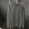 Sweats à capuche pour femmes Borvemays Femmes Sweat-shirt Lâche Casual Street Metal Rivet O Cou À Manches Longues Épaississement Brossé Garder Au Chaud Pulls