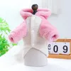 Vêtements pour chiens Vêtements pour animaux de compagnie Hiver Automne Chaud Pull doux Petit Sweat à capuche Chat Harnais Chiot Veste Mignonne Yorkshire Caniche Poméranie