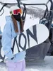 Hoodies das mulheres moletom com capuz de cor brilhante oversize ski hoodie para homens mulheres ao ar livre neve moletom com capuz suéter equipamento de esqui roupas esportivas 231023