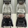 Ann Revan Mengjia Light Luxury Flow Down Coat Short Slim Fit Waist Fox Large Fur Collar White Goose Down Cot