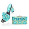 Dress Shoes Doershow Beautiful Italian With Matching Bags African Women And Set For Prom Party Summer Sandal! HJG1-31