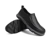 Мужская повседневная обувь в классическом стиле, черная, серая, модная обувь