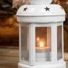 Candle Holders Vintage Metal Hanging Lanterns Tealight Holder Candlestick for Wedding Home Birthday Parties Gift 231023