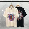 Hellstar Future-Man Mens T-shirts Kobiety TEES Projektanci Projektanci T-shirty Hellstar Extaterrestrial Hip Hop Street Tee Men Casual Short Sleeve 8xpb 8xpb