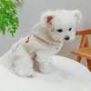 Cão vestuário cachorrinho hoodie inverno outono quente suéter animal de estimação bonito desinger roupas pequeno arnês gato moda jaqueta pomeranian poodle yorkie