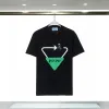 남성 디자인 티셔츠 봄 여름 색상 슬리브 티 휴가 짧은 소매 캐주얼 글자 인쇄 상단 크기 QHHNK