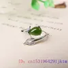 Cluster-Ringe, grüne Jade-Blume, natürlicher Schmuck, Talismane, Damen-Accessoires, verstellbarer Ring, Charms, 925er Silber, Geschenke, Luxus-Amulette, echt