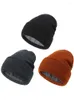 Berets 3pcs For Winter Hairstyle Beanie Hat Knit Women Men Practical Elastic Satin Lined Warm Outdoor Fashion Soft Travel Casual