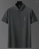Men's Polos Summer Short-sleeved T-shirt Lapel High Quality POLO Shirt Half-sleeved Top