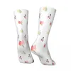 Skarpetki męskie urocze owoce Crossing Crossing Game Sock Men Women Polyester Stockings Configoncjonalne hip -hopowe