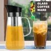 Conjuntos de louça Filtro Jarro Cafeteira Aço Inoxidável Potenciômetro Resistente ao Calor De Vidro Recipiente De Armazenamento Chaleira