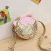 Borse Principessa Borse a tracolla con paillettes per bambini Borse portamonete per bambini carini Borsa a tracolla rotonda piccola con fiocco rosa adorabile per ragazze