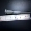 Adaptador desplegable del difusor del vástago descendente de vidrio para Bong Hookahs 14 mm 18 mm a 188 mm Adaptador de vástago de articulación macho hembra Evnxo