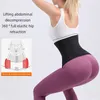 Waist Tummy Shaper Buckle Snatched Waist Trainer Bandage Wrap Shapewear Tummy Control Corset Body Shaper Hook Trimmer Slimming Hourglass Belt Strap 231020